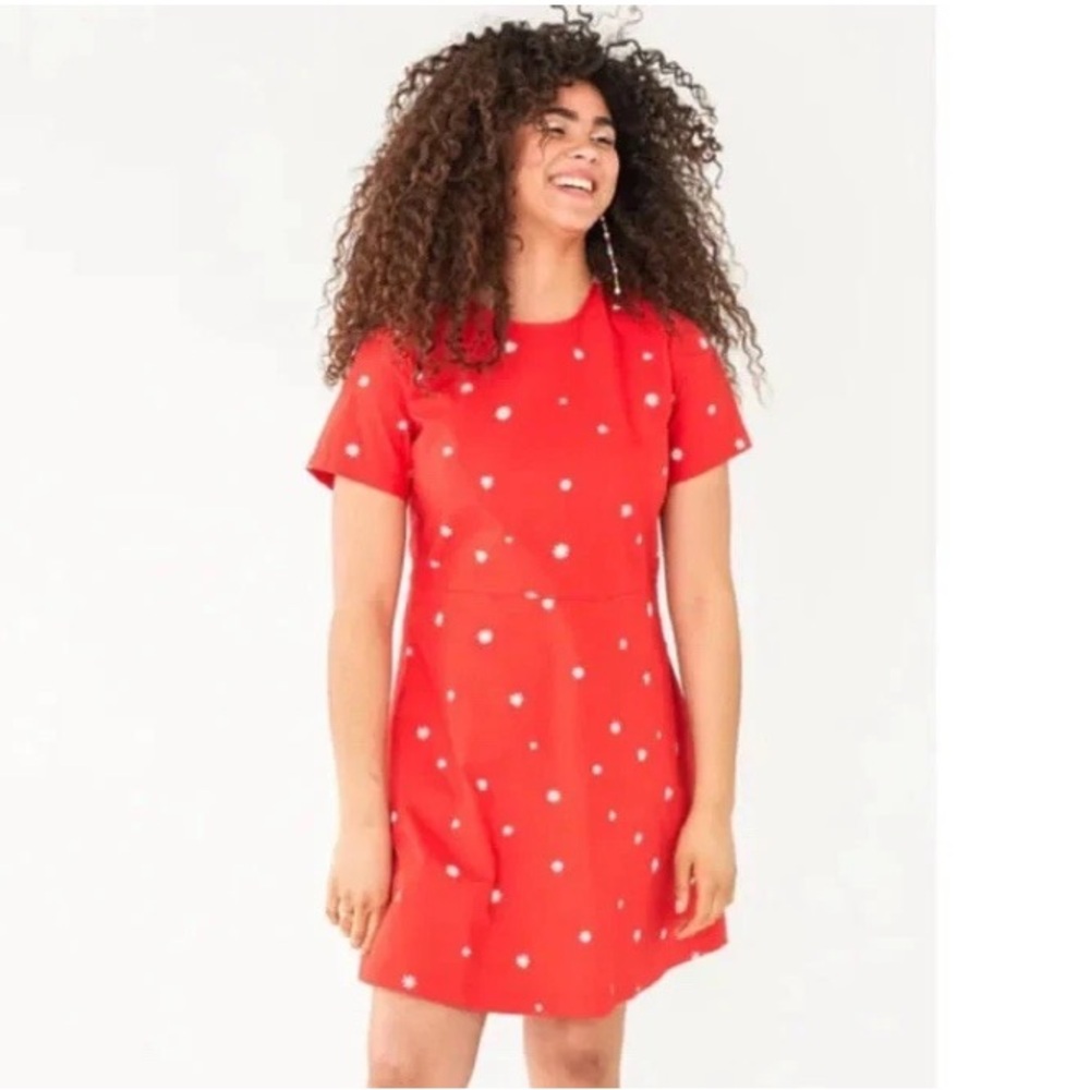 Shop Ban.Do Daisy Red Easy Dress Women’s Medium